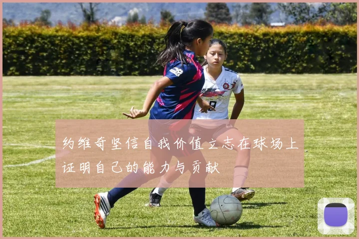 约维奇坚信自我价值立志在球场上证明自己的能力与贡献