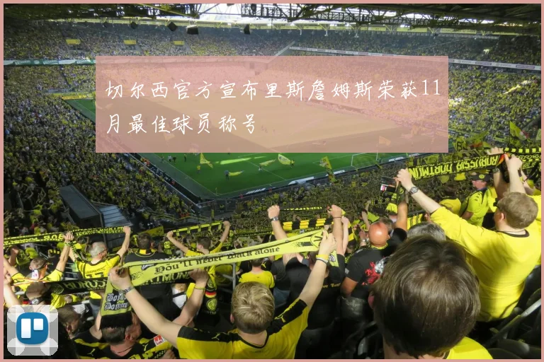 切尔西官方宣布里斯詹姆斯荣获11月最佳球员称号
