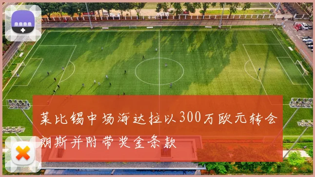莱比锡中场海达拉以300万欧元转会朗斯并附带奖金条款
